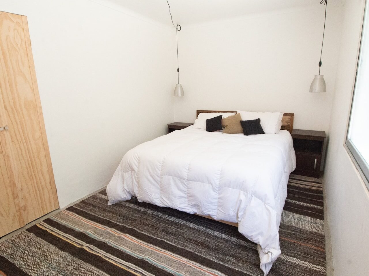 Dormitorio principal, cama matrimonial